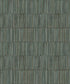 Bamboo Stripe Wallpaper in Green/Gold
