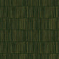 Bamboo Stripe Wallpaper in Dark Green/Gold