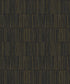 Bamboo Stripe Wallpaper in Bronze/Gold