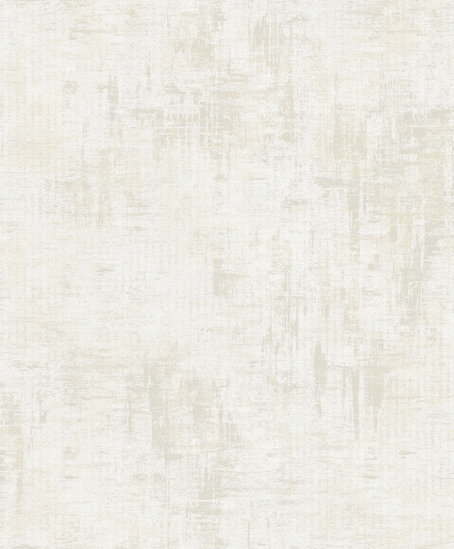 Distressed Plaster Wallpaper in Cream