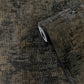 Distressed Plaster Wallpaper in Rose Gold/Black