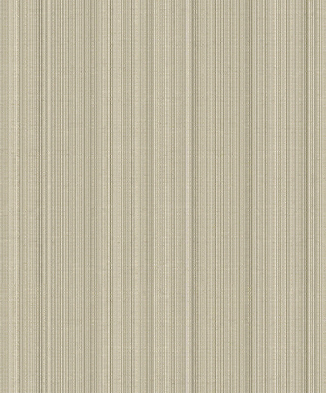 Vertical Stripe Wallpaper in Soft Beige