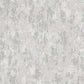 Distressed Plaster Wallpaper in Silver Grey/Cream