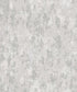 Distressed Plaster Wallpaper in Silver Grey/Cream