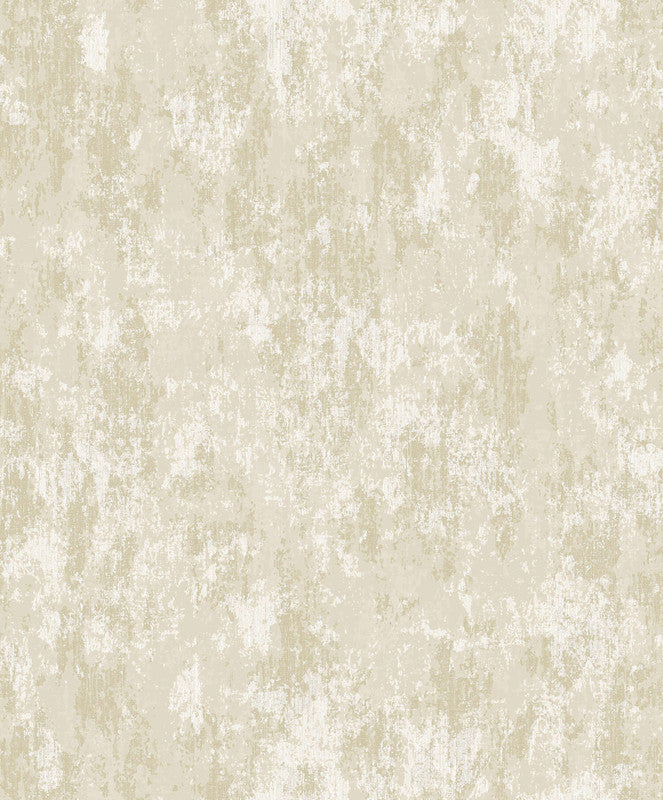 Concrete Industrial Wallpaper in Gold/Neutral
