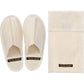 waxed canvas portable slipper small off white design by puebco 1