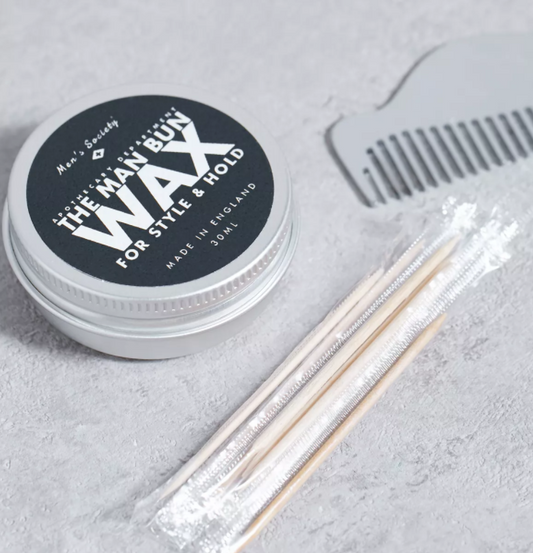 The Man Bun Hair Grooming Kit 2