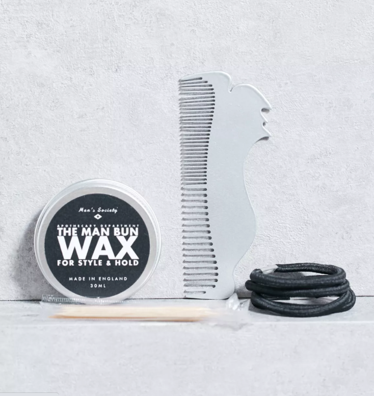 The Man Bun Hair Grooming Kit 3