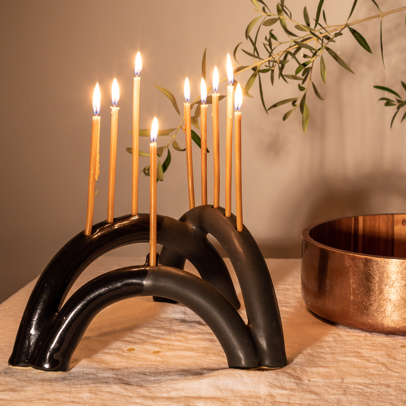 Shana Menorah In Various Colors 5