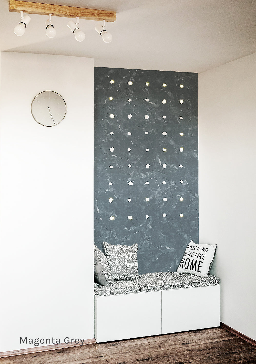 Snow LED Wallpaper in Various Colors by Meystyle