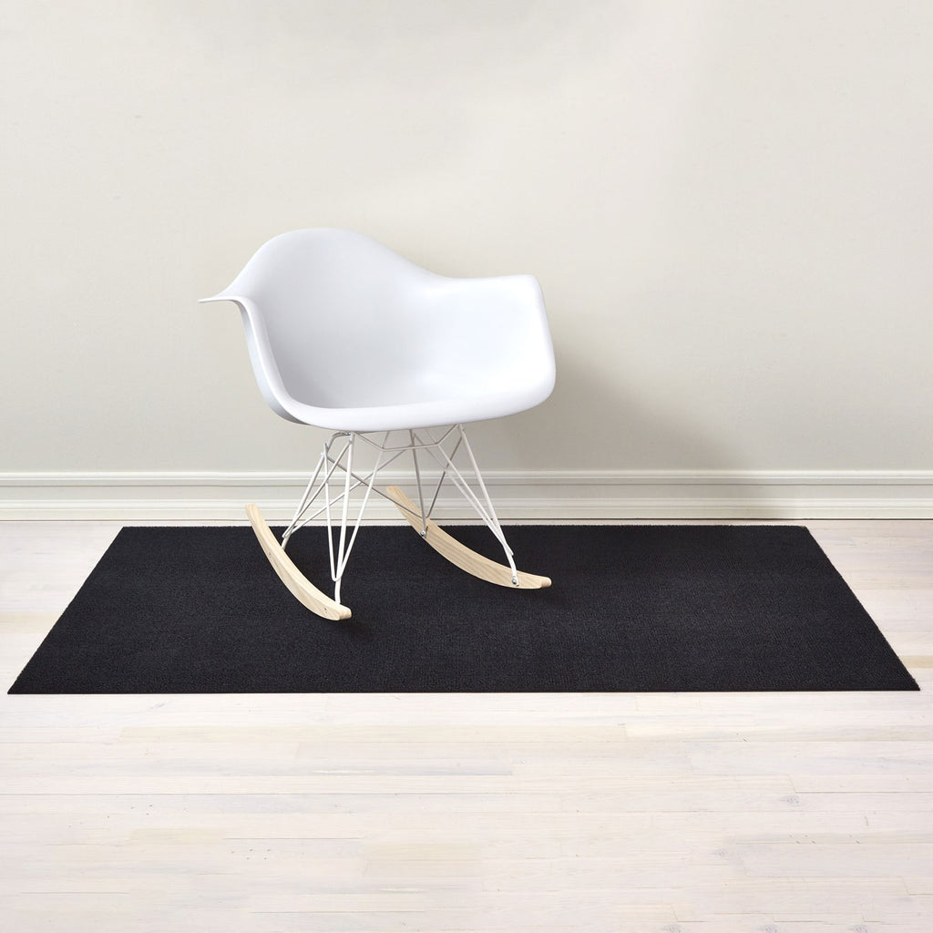 Solid Black Shag Chilewich Chw 200387 001 3