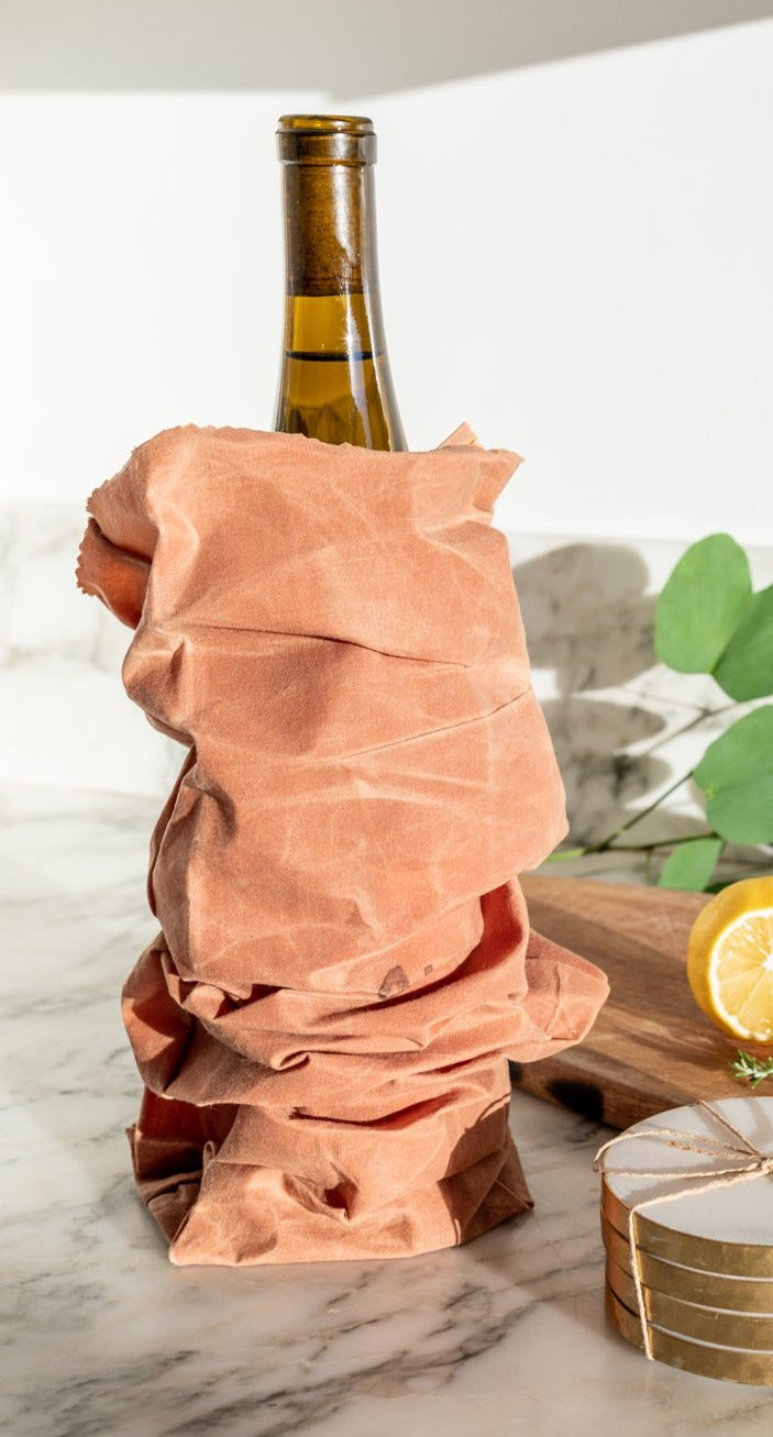 grocery bag 4l brown design by puebco 3