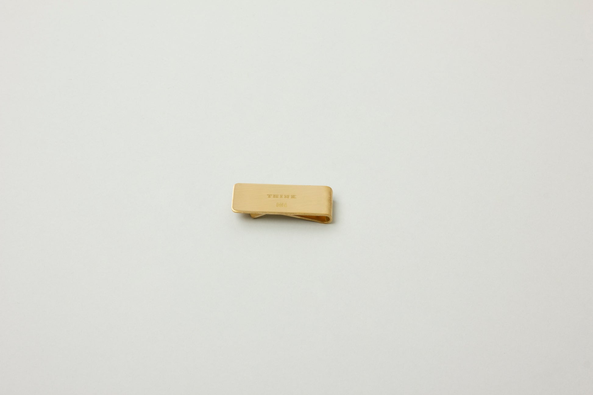 brass money clip think 2