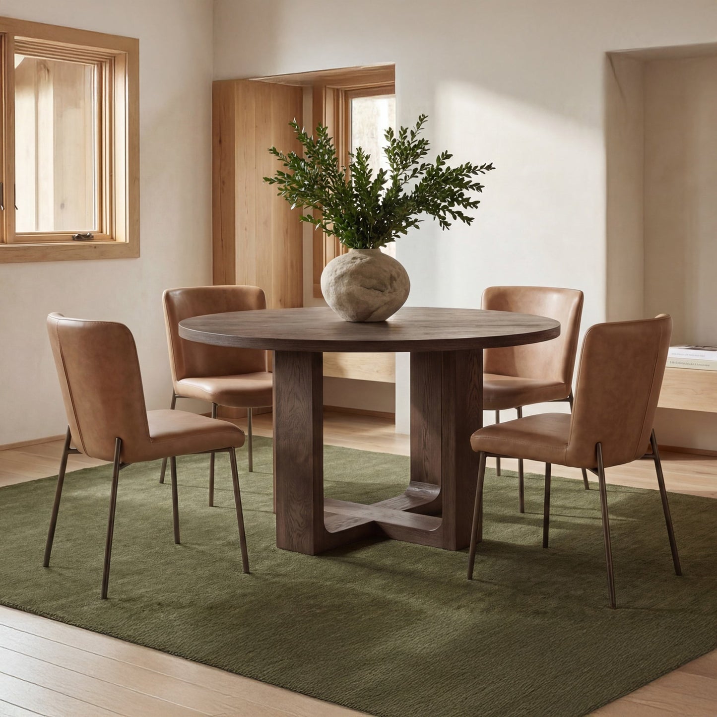Hayes Dining Table Rustic Moes Home Collection Mhc Tl 1031 20 0 3