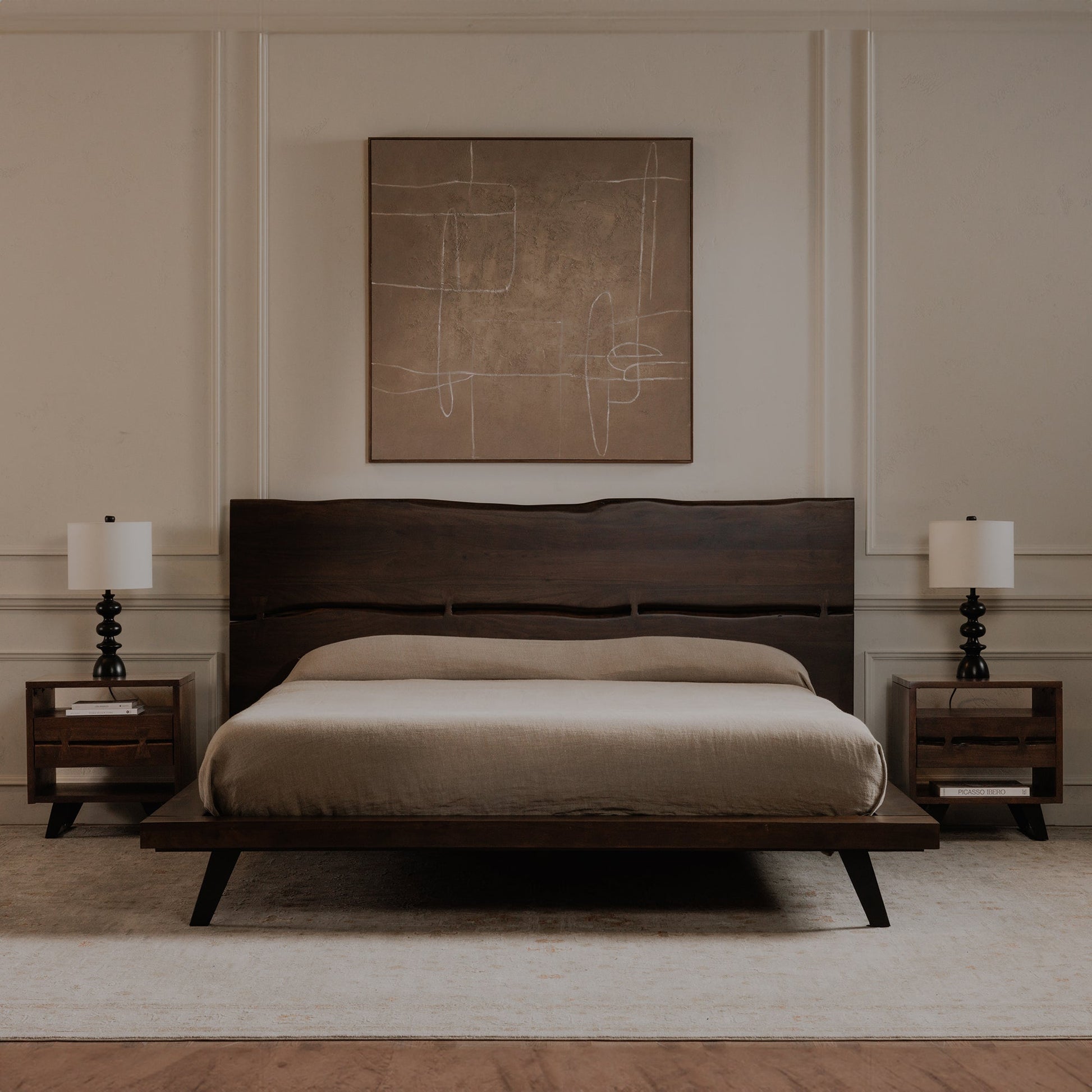 Madagascar Platform Bed King By Bd La Mhc Uh 1007 03 15