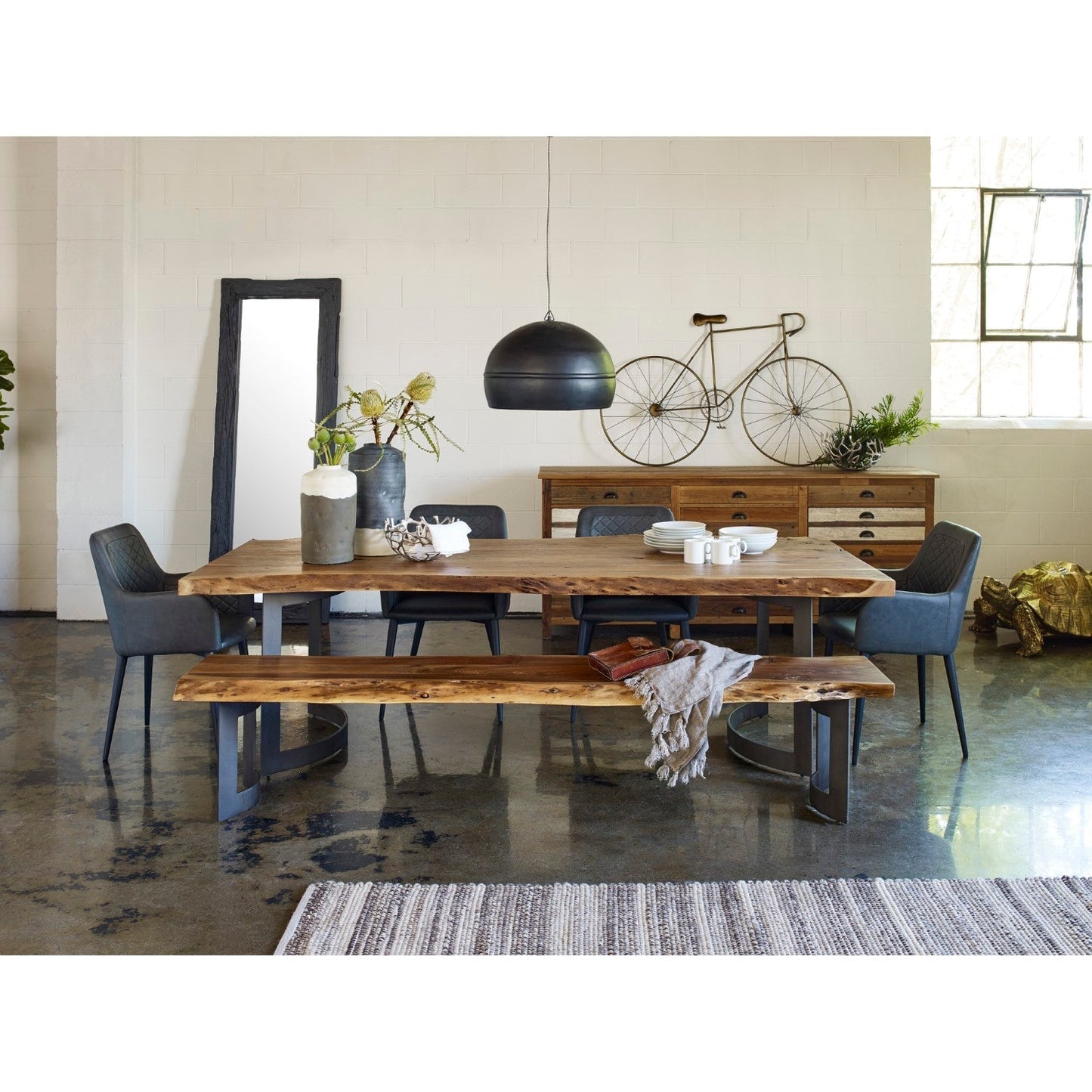 Bent Bench Large Smoked 11