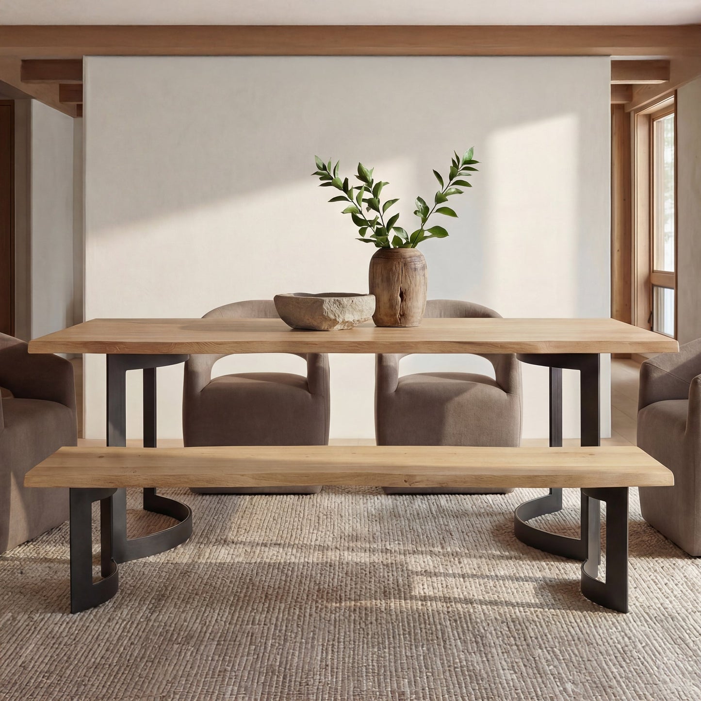 Bent Bench Moes Home Collection Mhc Ve 1038 24 0 5