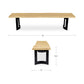 Bent Bench Moes Home Collection Mhc Ve 1038 24 0 3