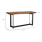 Bent Console Table Smoked 9