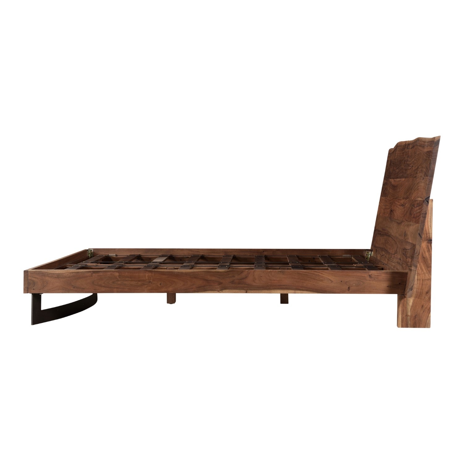 Bent Queen Bed Smoked 1