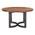 Bent Round Dining Table 54" Smoked 1