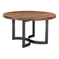 Bent Round Dining Table 54" Smoked 4