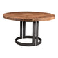Bent Round Dining Table 54" Smoked 7