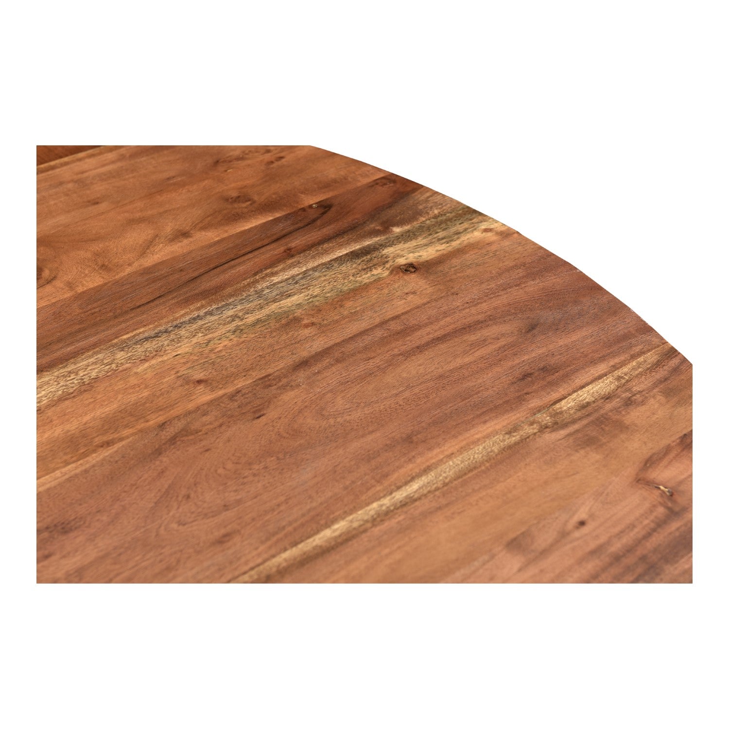 Bent Round Dining Table 54" Smoked 12