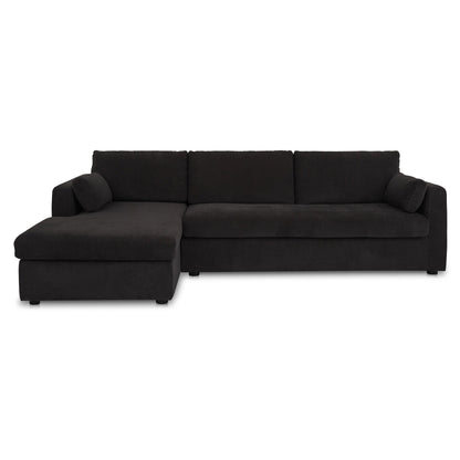 Burrow Sleeper Sectional With Storage Chaise Moes Home Collection Mhc Vv 1007 02 L 0 1