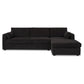 Burrow Sleeper Sectional With Storage Chaise Moes Home Collection Mhc Vv 1007 02 L 0 3