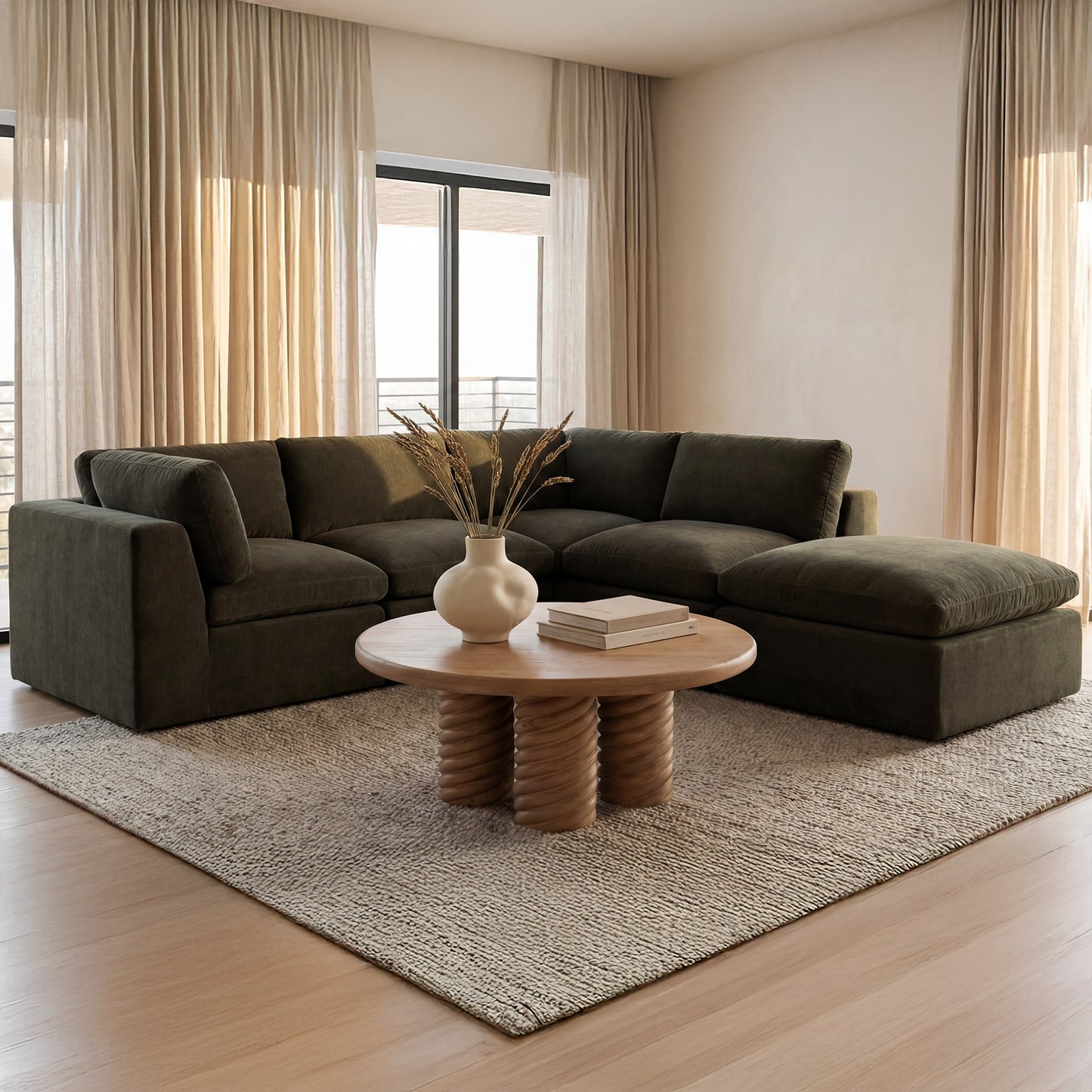 Cates Dream Modular Sectional Moes Home Collection Mhc Vv 1016 27 9