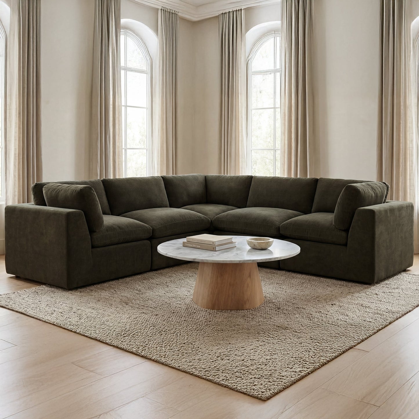 Cates Classic L Modular Sectional Moes Home Collection Mhc Vv 1017 27 9