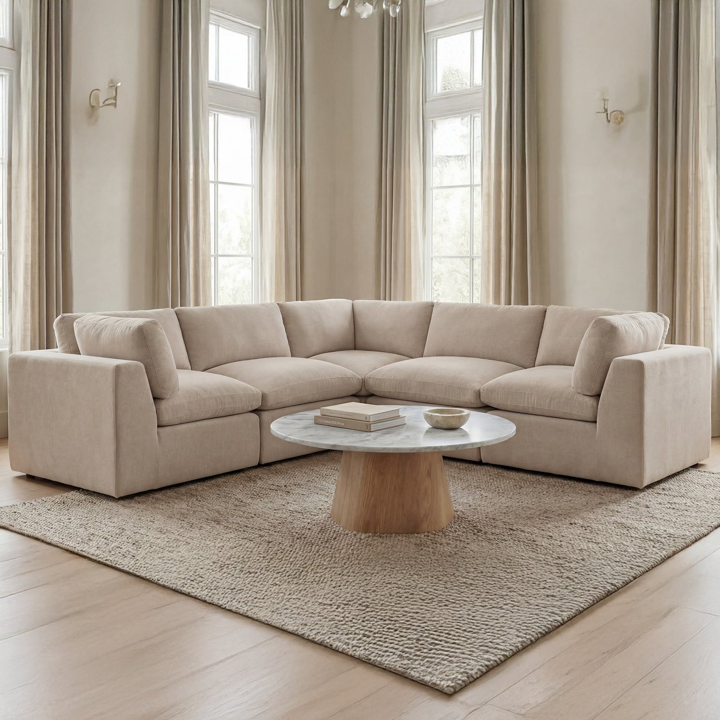 Cates Classic L Modular Sectional Moes Home Collection Mhc Vv 1017 27 10
