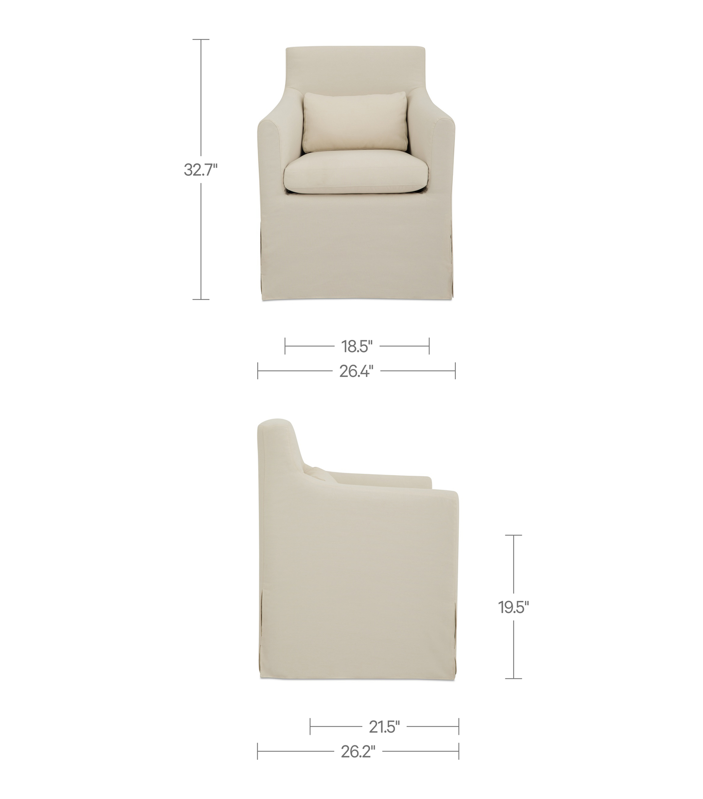 Lydia Outdoor Slipcover Dining Chair Moes Home Collection Mhc Vv 1019 05 3