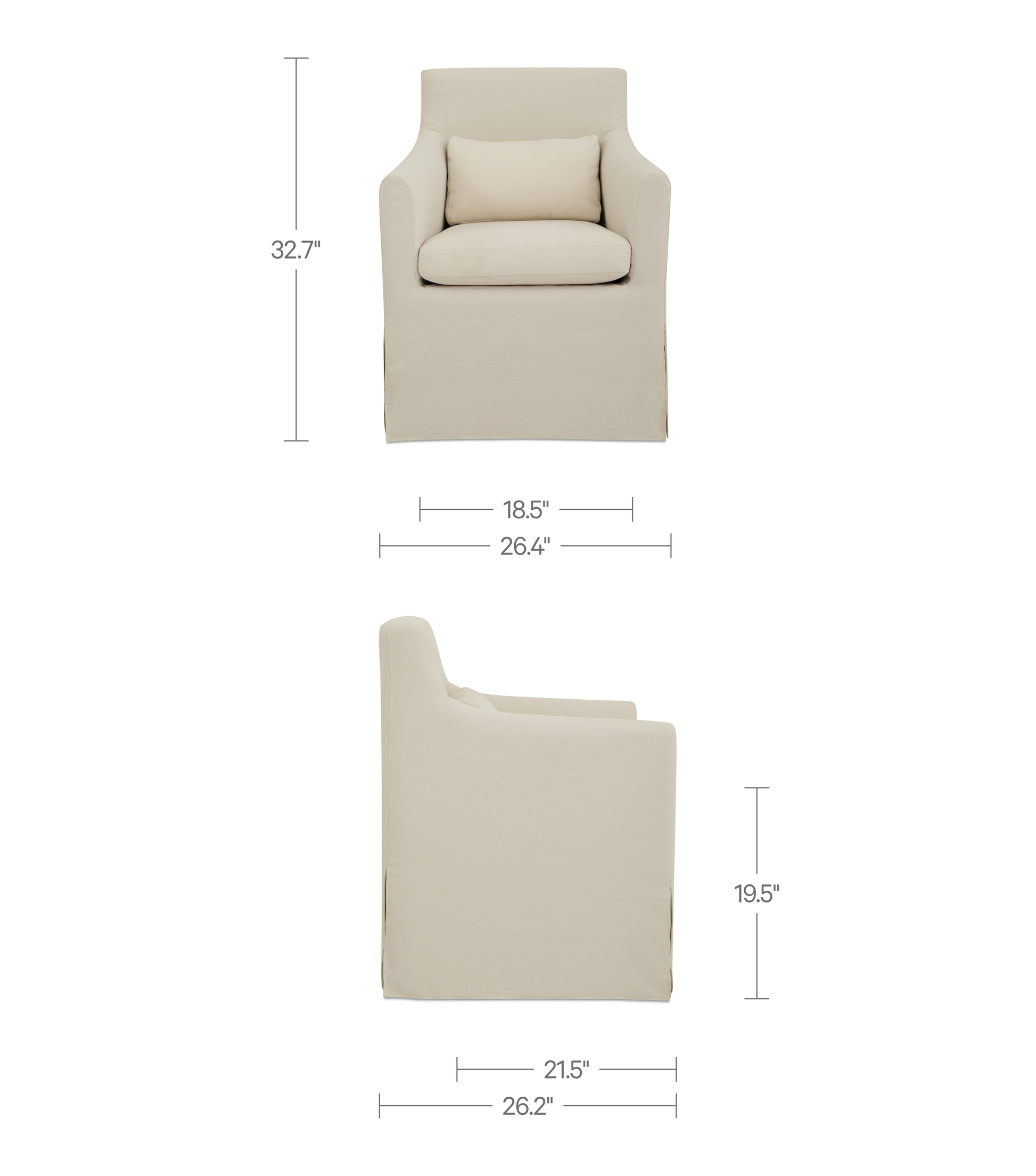 Lydia Outdoor Slipcover Dining Chair Moes Home Collection Mhc Vv 1019 05 3