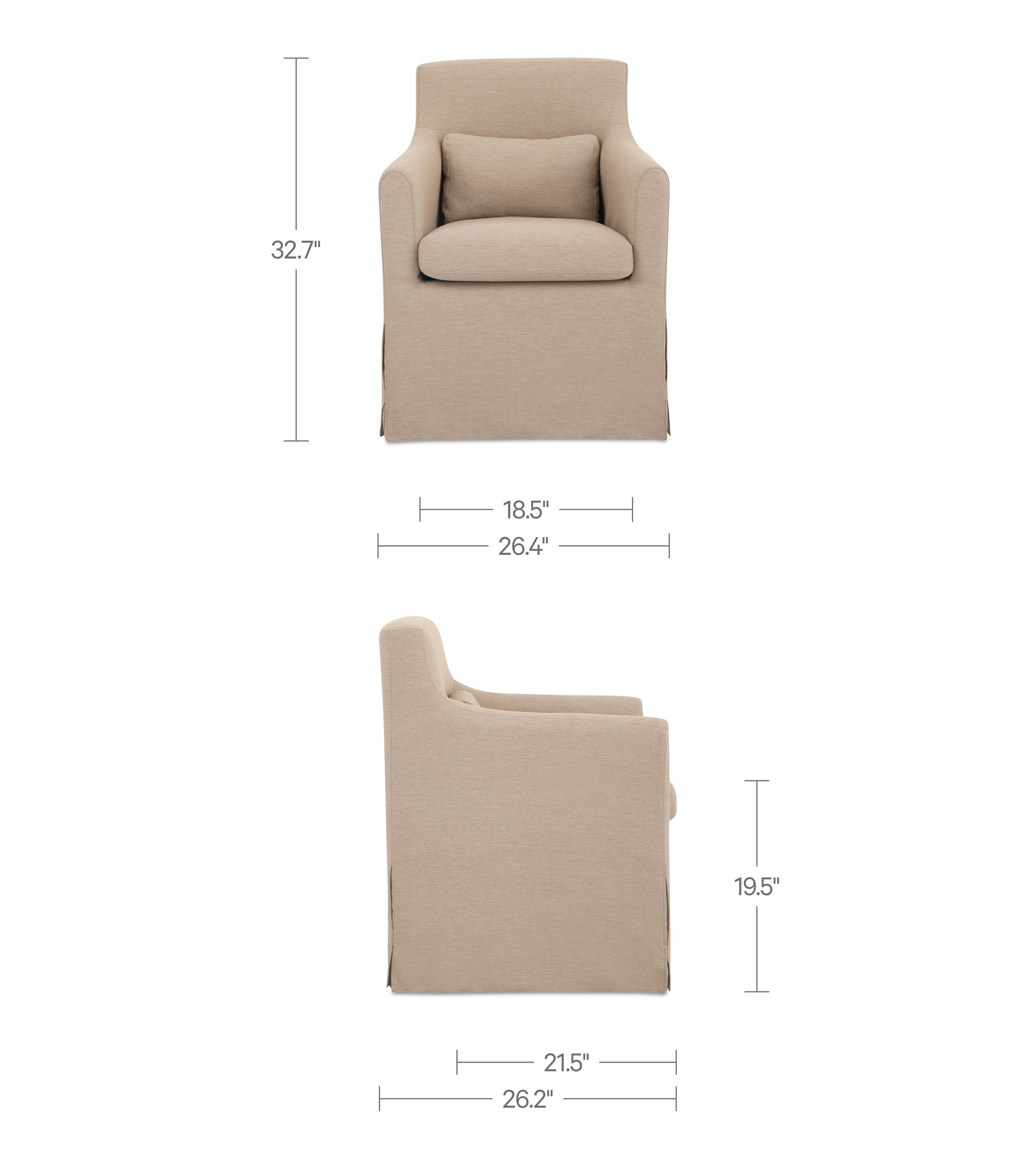 Lydia Outdoor Slipcover Dining Chair Moes Home Collection Mhc Vv 1019 05 4