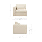 Swift Arm Facing Chair Moes Home Collection Mhc Vv 1025 27 6
