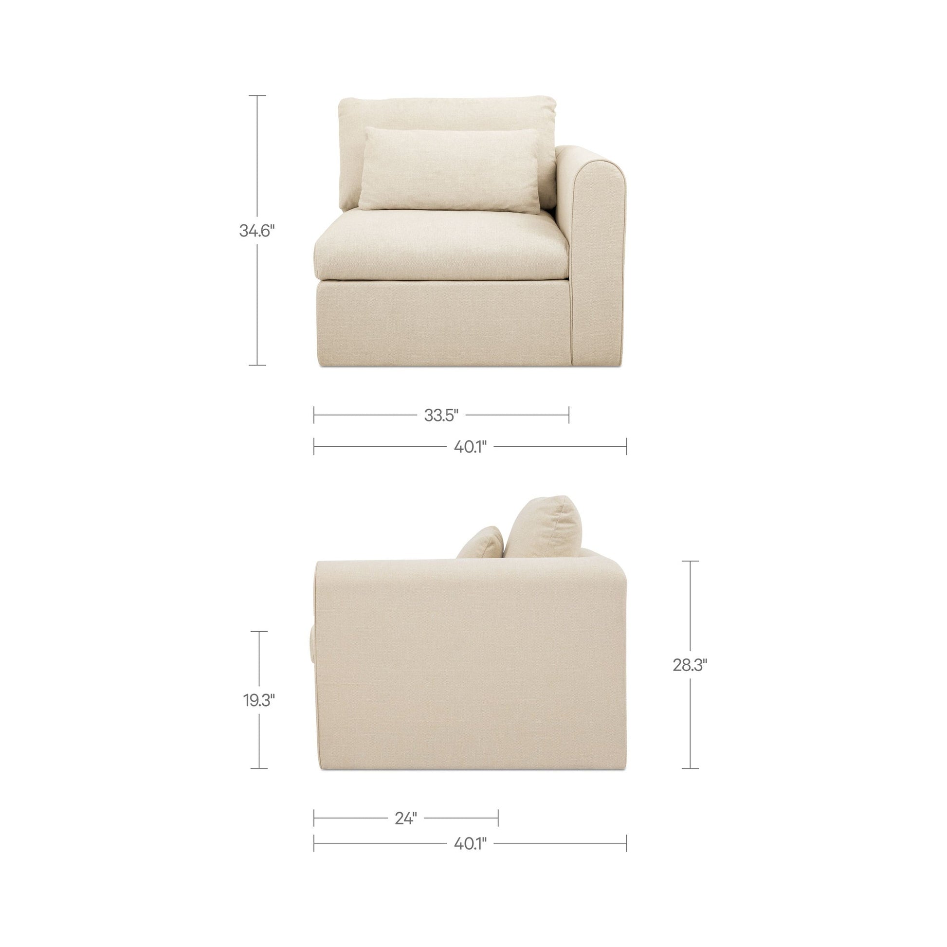 Swift Arm Facing Chair Moes Home Collection Mhc Vv 1025 27 8