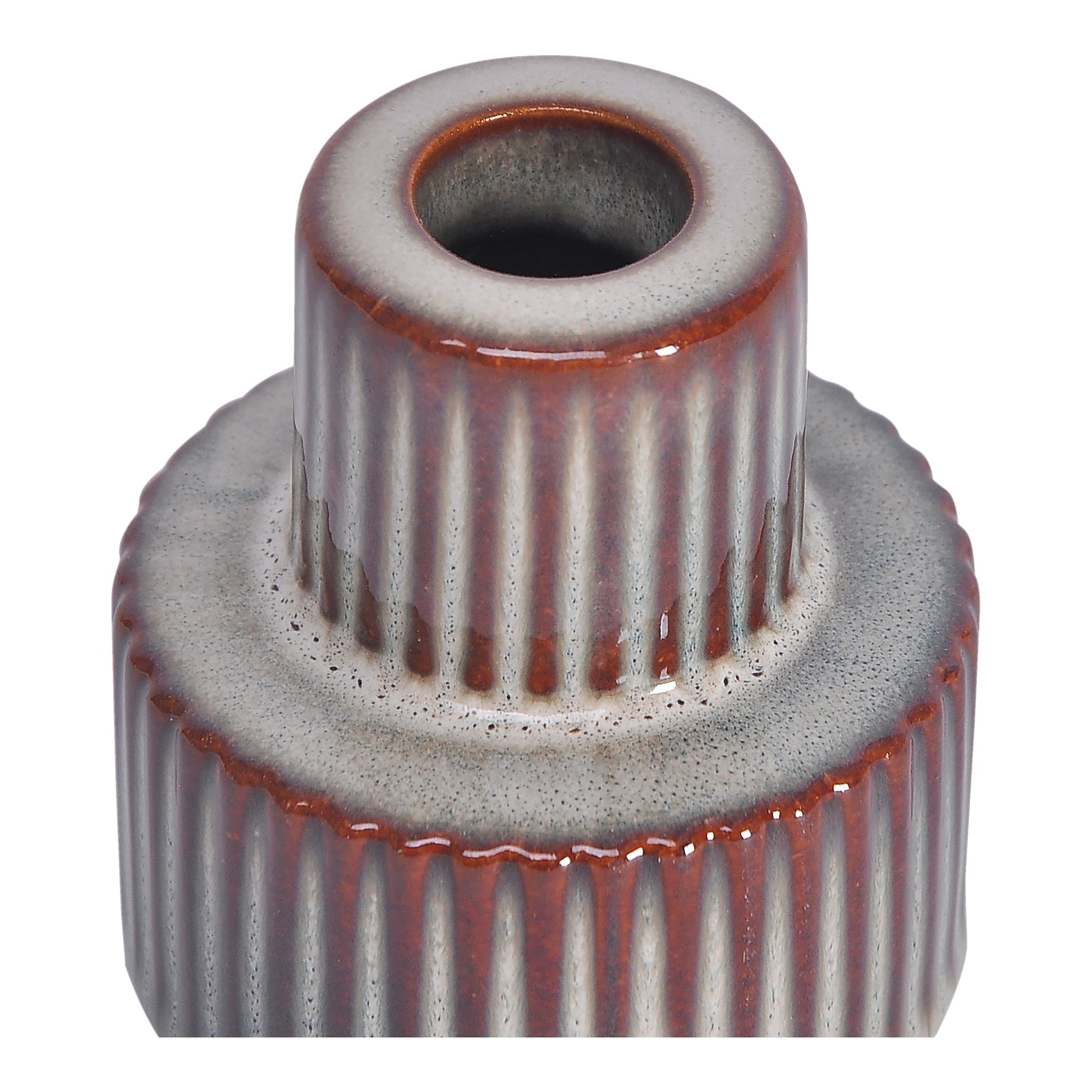 Maud Stoneware Candle Holder By Moes Home Mhc Vz 1048 03 4