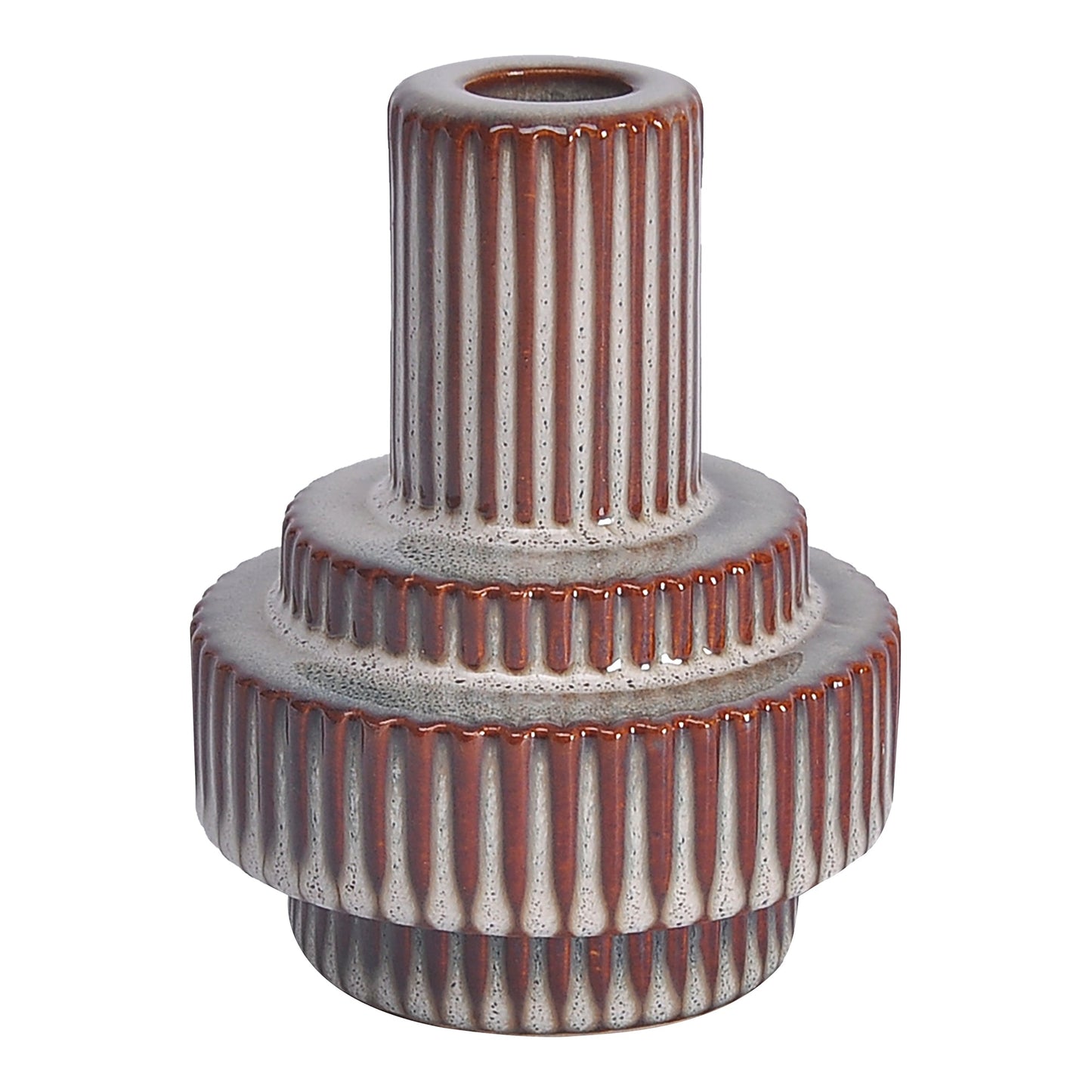 Maud Stoneware Candle Holder By Moes Home Mhc Vz 1048 03 2