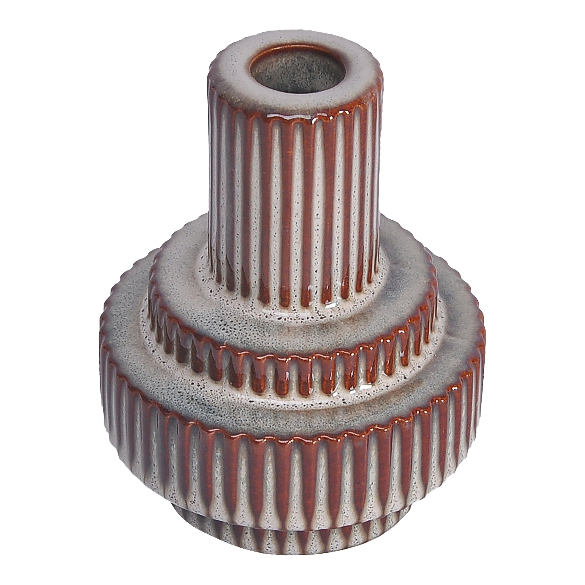 Maud Stoneware Candle Holder By Moes Home Mhc Vz 1048 03 5