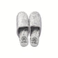 Velvet Slipper Large in Silver