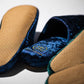 Velvet Slipper Small in Navy Blue