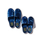 Velvet Slipper Small in Navy Blue