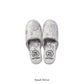 Velvet Slipper Small in Silver