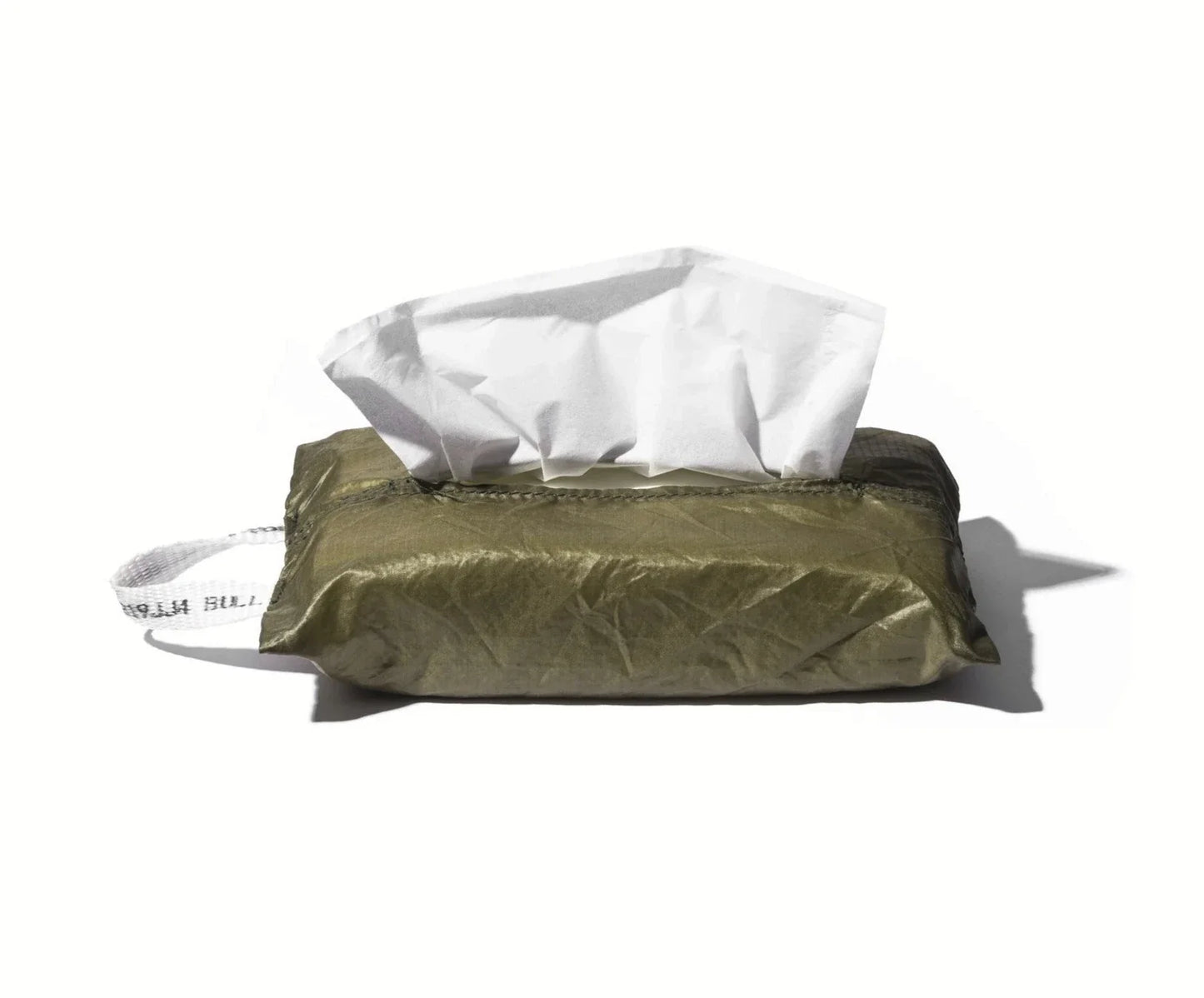 Vintage Parachute Tissue Cover Olive Design By Puebco 1