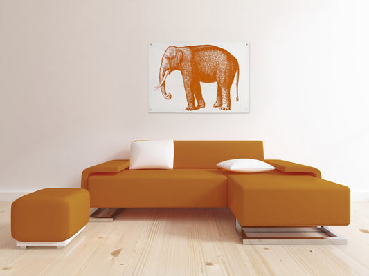 Elephant Canvas Wall Panel Design By Thomas Paul 2