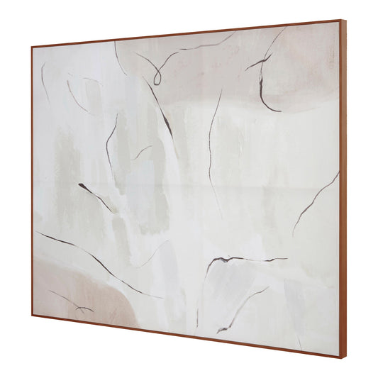 Impression Terra Palette Framed Painting 2