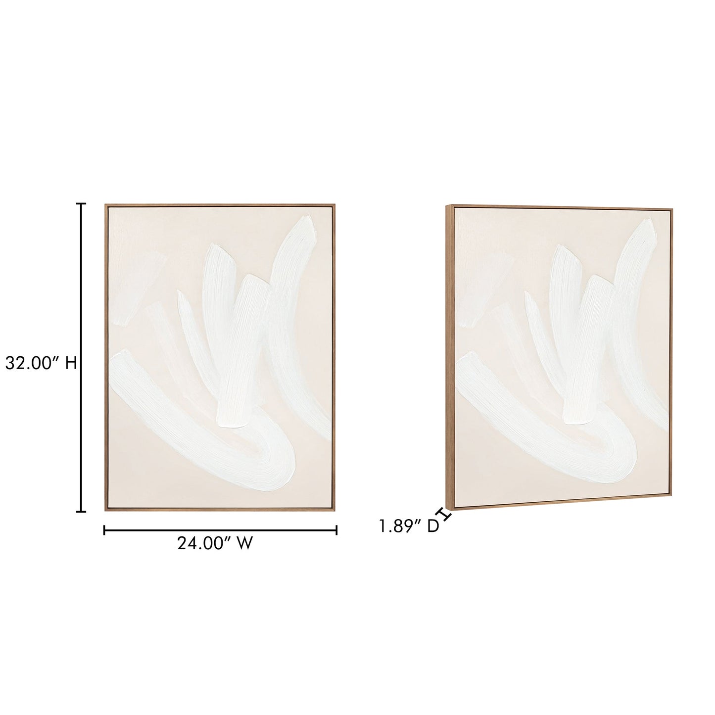 Chorus 1 Framed Painting Moes Home Collection Mhc Wp 1308 37 2