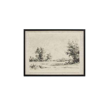 Briar Framed Print On Linen Moes Home Collection Mhc Wp 1337 37 1